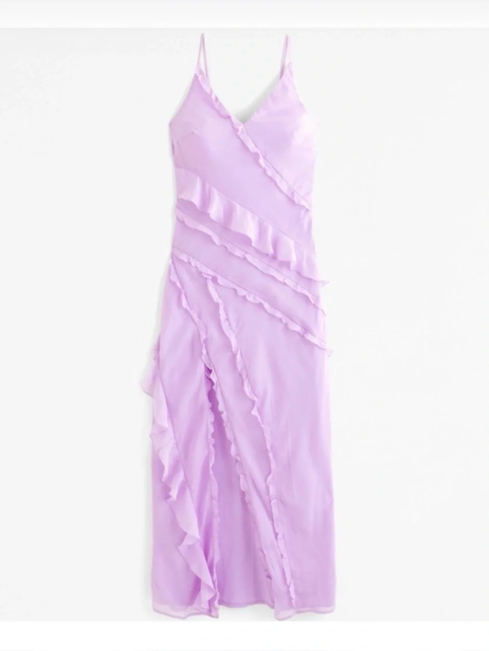 Abercrombie & Fitch ruffle maxi dress size xxs